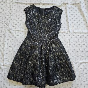 Armani Exchange Metallic Leopard Dress